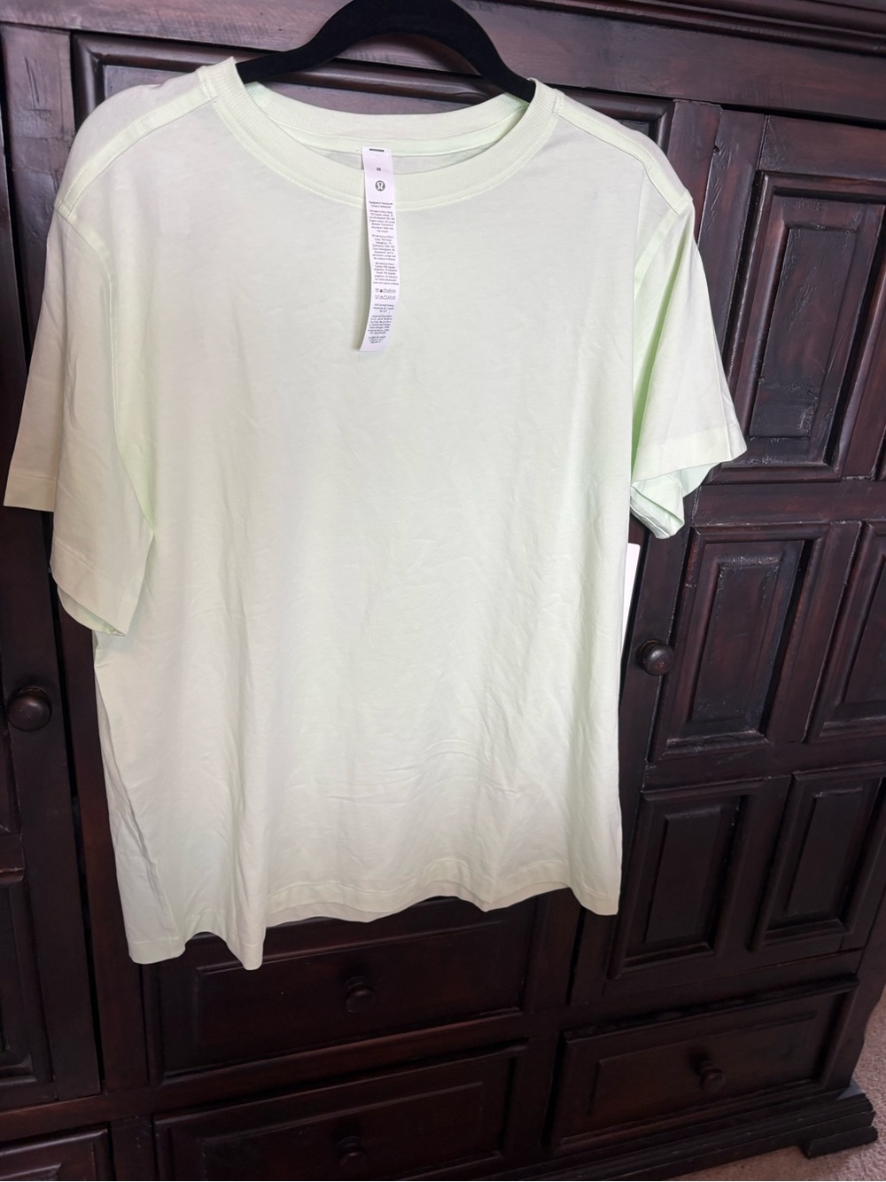 Lululemon All Yours Organic Cotton Crewneck T-Shirt, Medium, Color Macha Magic - Picture 5 of 6